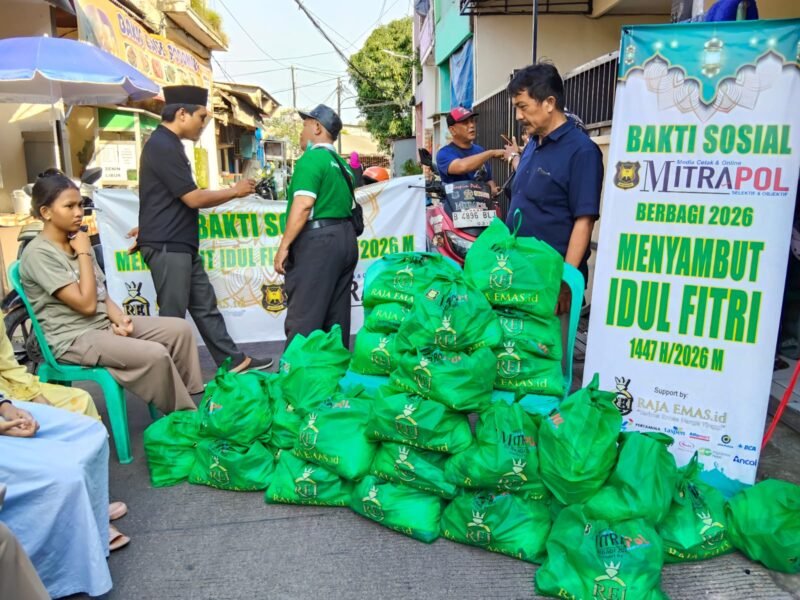 POTRET - dalam menyambut Lebaran, MITRAPOL menghadirkan program sosial. (Foto: Istimewa).