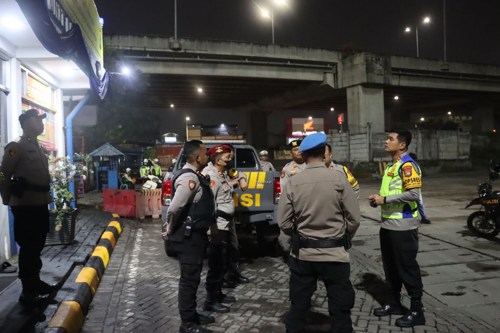 Patroli Gabungan Malam Takbir di Pelabuhan Tanjung Priok Berjalan Aman dan Kondusif
