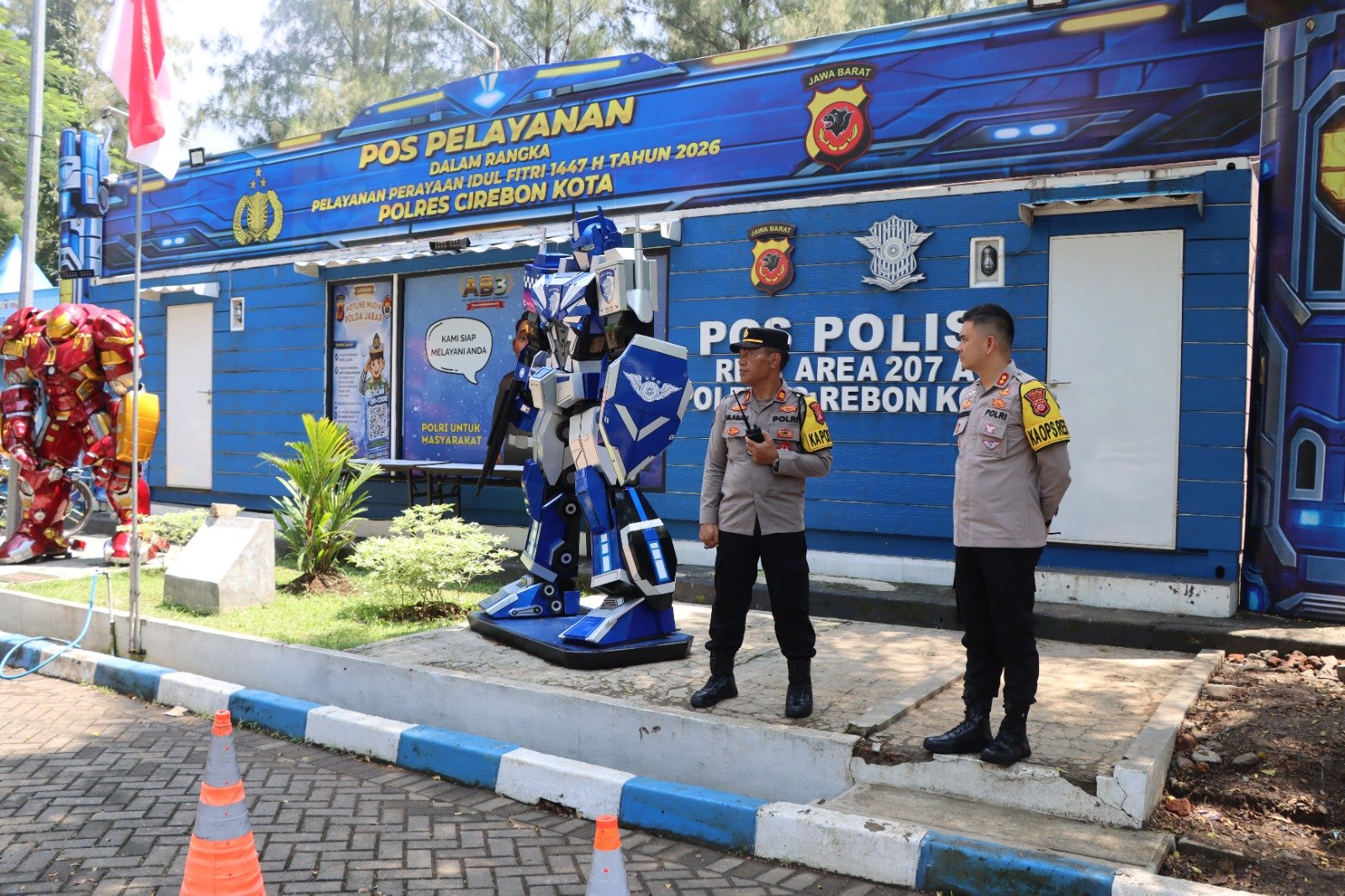 Kapolres Cirebon Kota Cek Langsung Arus Balik, Lalu Lintas Ramai Lancar di Sejumlah Jalur