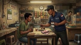 Foto ilustrasi pelaku pemerasan mengaku anggota polri dengan sasaran korban muda mudi (anak dibawah umur)