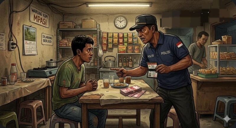 Foto ilustrasi pelaku pemerasan mengaku anggota polri dengan sasaran korban muda mudi (anak dibawah umur)