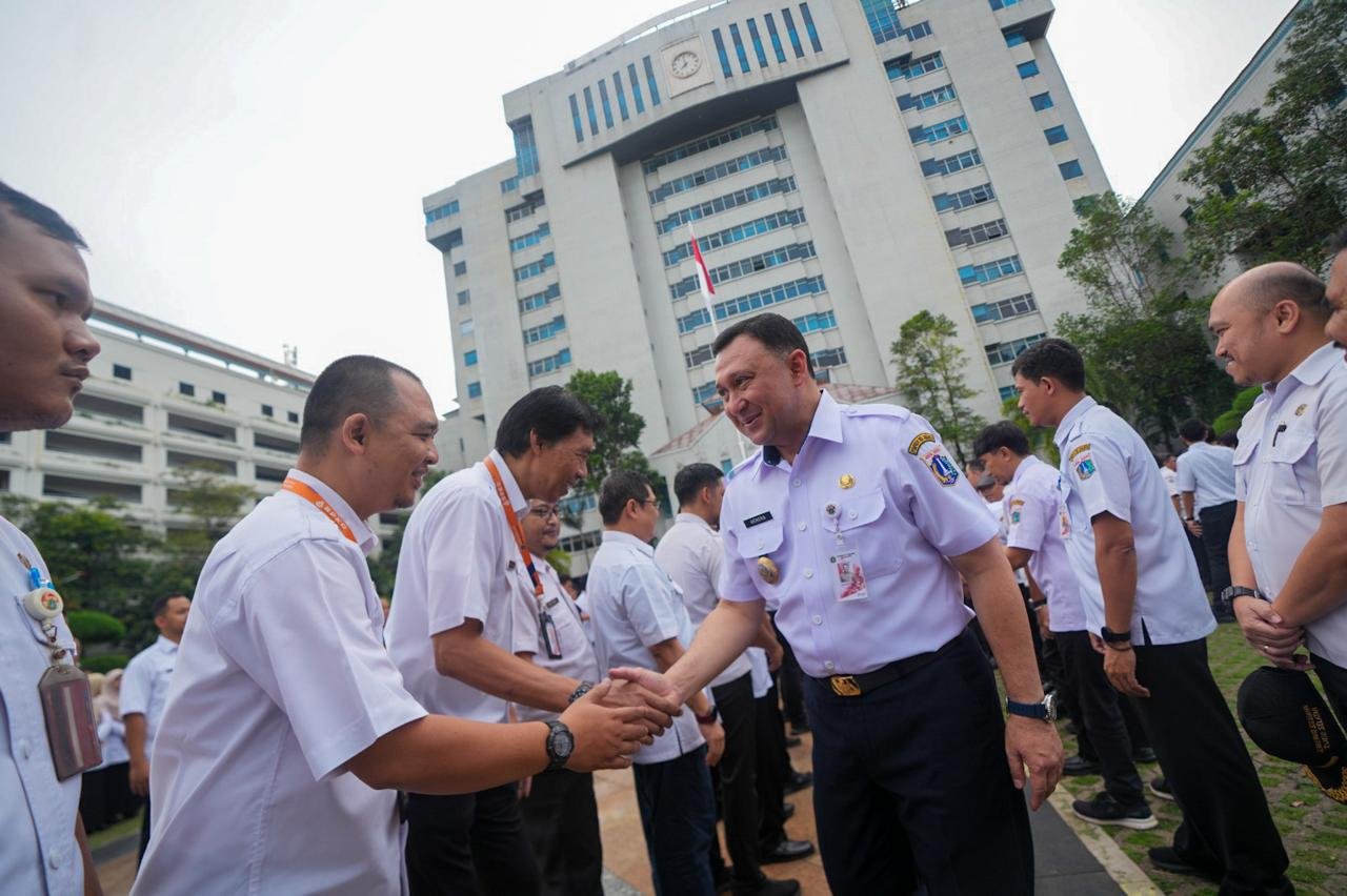 Silaturahmi Usai Lebaran, Wali Kota Jakarta Utara Ajak ASN Kembali Bekerja dengan Semangat dan Keberkahan