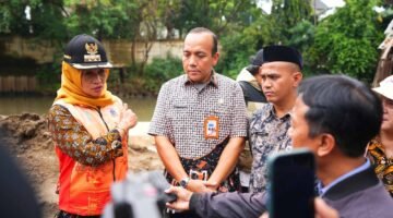 Sheetpile Kali Angke Longsor, Pemkot Jakarta Barat Lakukan Penanganan Darurat dan Siapkan Perbaikan Permanen