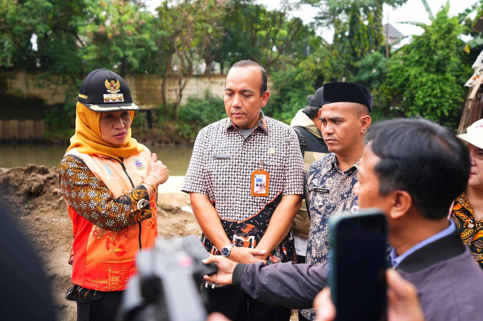 Sheetpile Kali Angke Longsor, Pemkot Jakarta Barat Lakukan Penanganan Darurat dan Siapkan Perbaikan Permanen