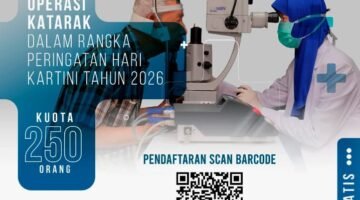 Pemkot Jakbar Gelar Operasi Katarak Gratis 11 April 2026, Target 250 Peserta