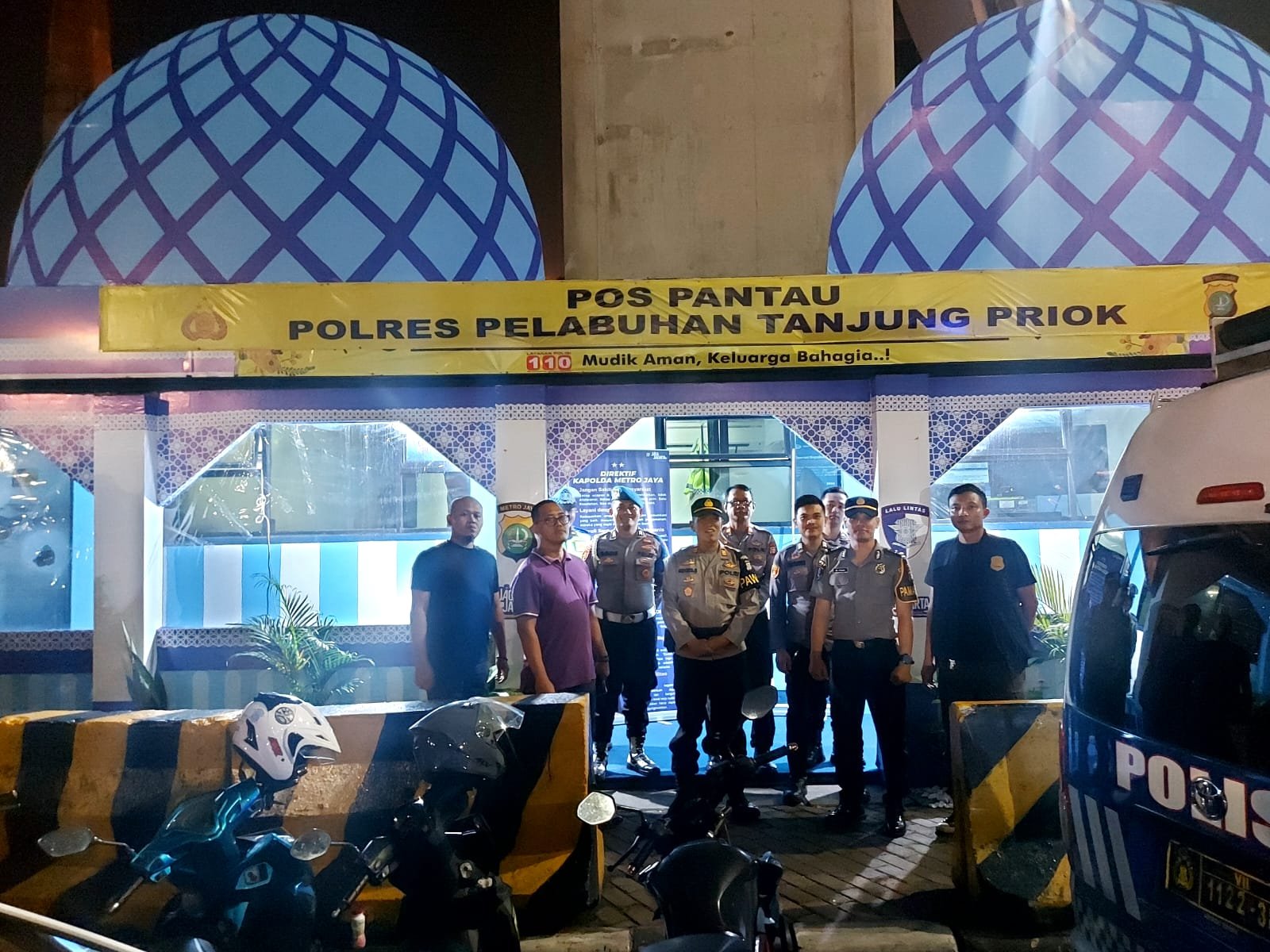 Patroli KRYD Polres Priok, Cegah Gangguan Kamtibmas, Jamin Kegiatan Kepelabuhan Aman Kondusif