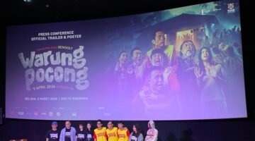 Tiga Komika Diteror Pocong! Trailer & Poster Warung Pocong Resmi Dirilis, Tayang 9 April di Bioskop