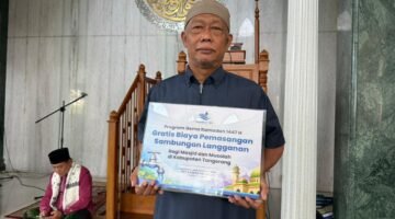 Semarak Ramadan : Melalui Program TSLP Ramadan, PERUMDAM TKR Fasilitasi Sambungan Air Bersih Gratis bagi Masjid ‎