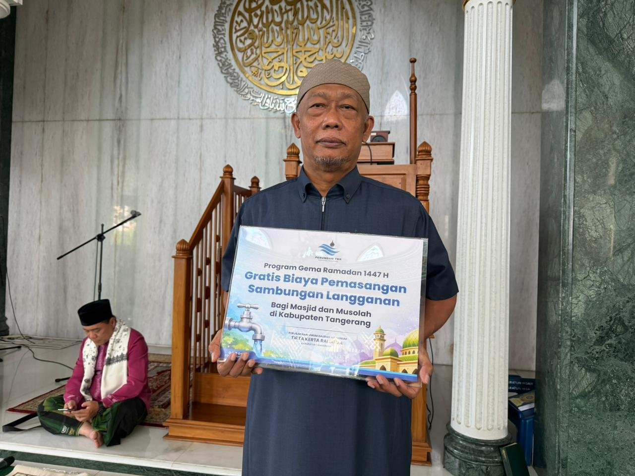 Semarak Ramadan : Melalui Program TSLP Ramadan, PERUMDAM TKR Fasilitasi Sambungan Air Bersih Gratis bagi Masjid ‎