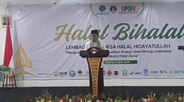 Halal Bihalal LPH Hidayatullah Dorong Sinergi Menuju Indonesia Pusat Industri Halal Dunia