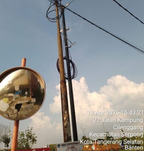 Penanaman Tiang Internet MyRepublic di Serpong Tuai Polemik, Diduga Belum Kantongi Izin Lengkap