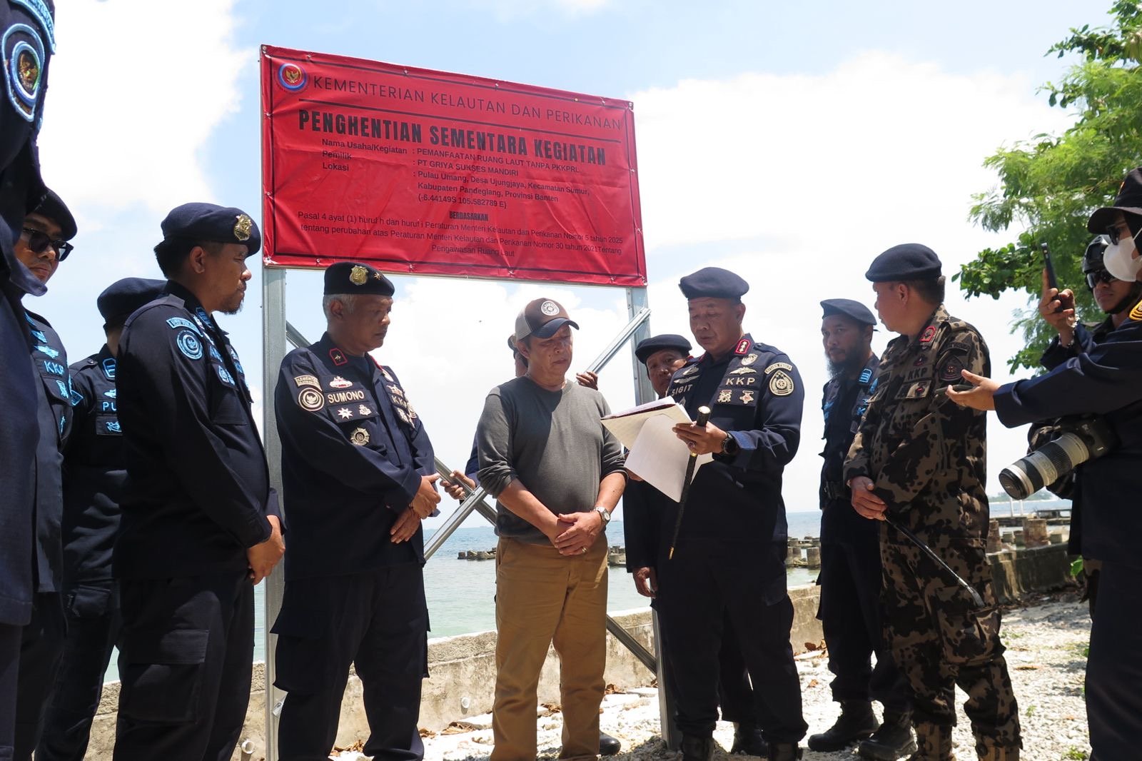 KKP Pastikan Pulau Umang Tidak Dijual & Tindak Tegas Pemanfaatan Ruang Laut Tanpa Izin