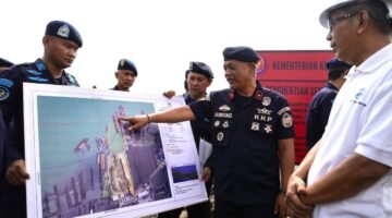 KKP Setop Aktivitas 6 Perusahaan Tanpa Izin PKKPRL di Pantura Tegal