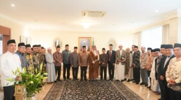 Duta Besar Saudi Arabia silaturahmi dengan Ketua MPR beserta Pimpinan Pesantren