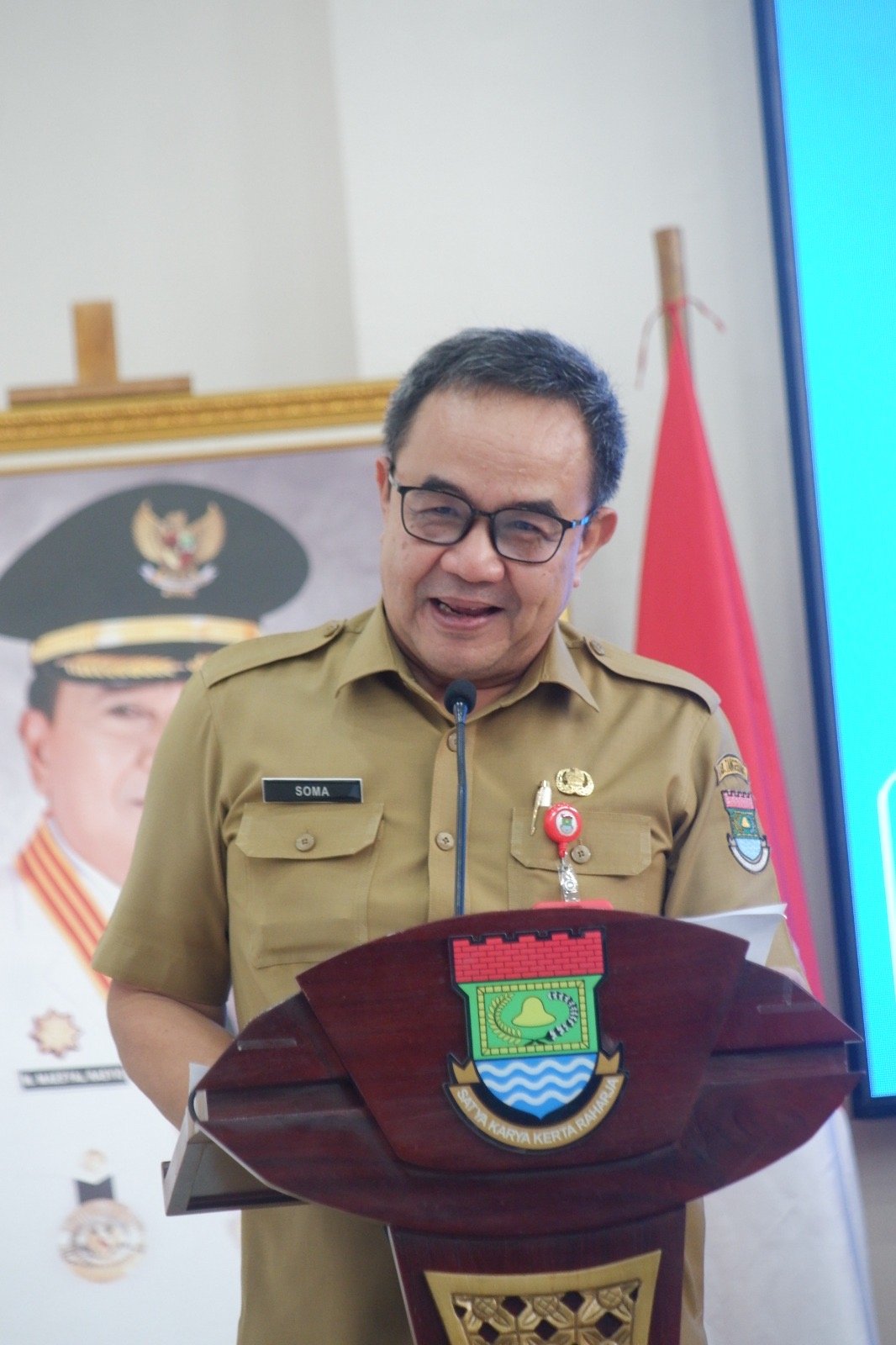 Sekda Buka Sosialisasi Penguatan Budaya Hukum Dalam Kehidupan Masyarakat Desa
