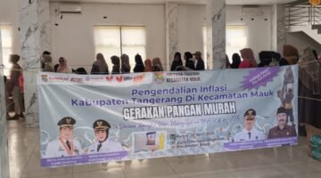 Rayakan HUT ke-156, Mauk Gelar Gerakan Pangan Murah: Warga Senang dan Ekonomi Berputar