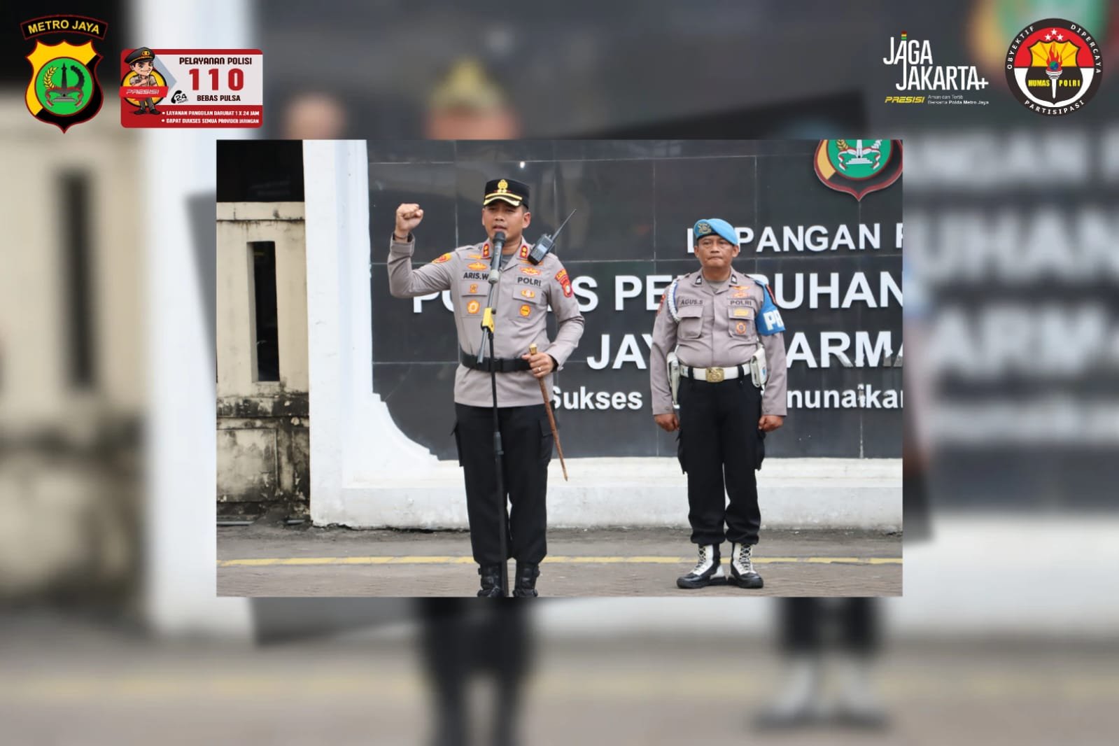 Polres Pelabuhan Tanjung Priok, Perkuat Kesiapsiagaan Lewat Simulasi Sispam Mako Sabuk Kamtibmas Jaga Lingkungan