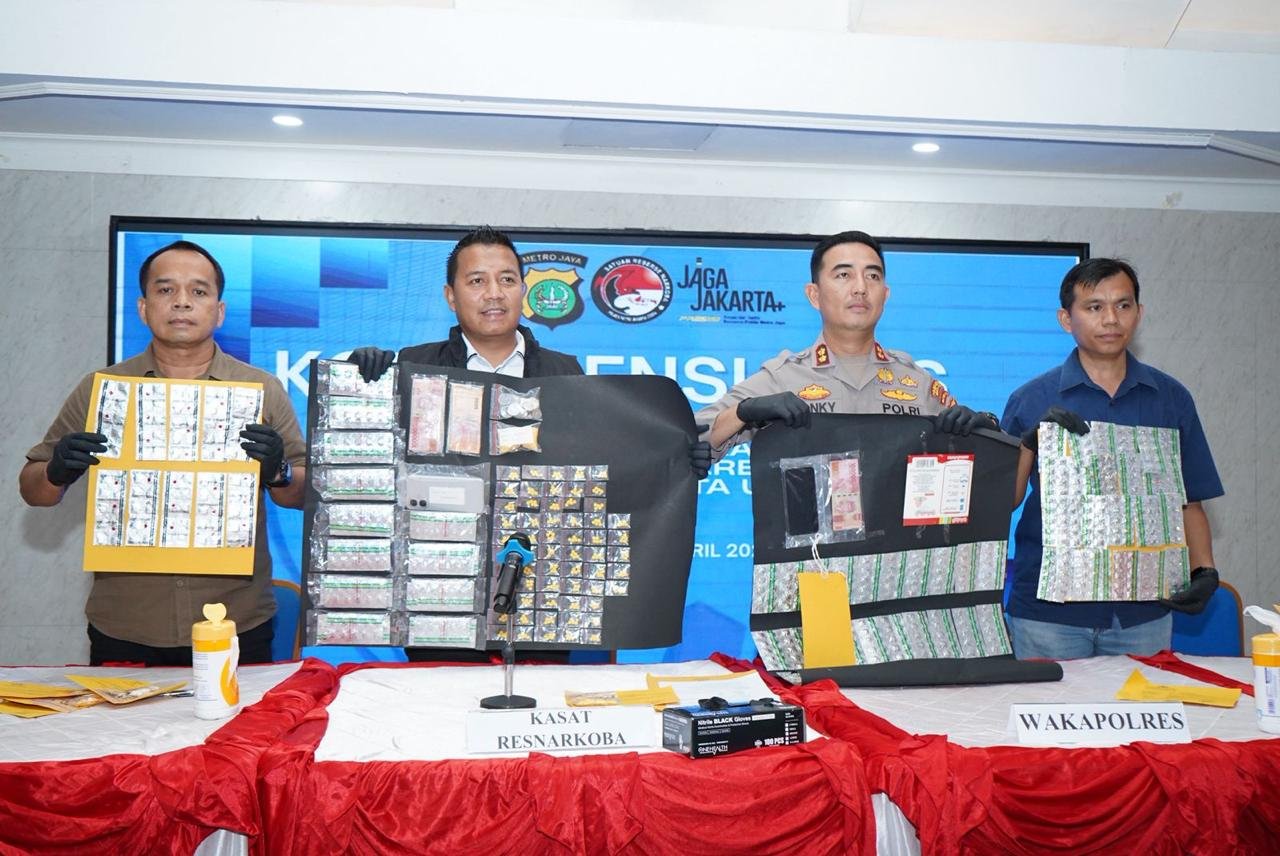Modus Toko Kelontong, Peredaran Obat Terlarang di Jakut Terbongkar