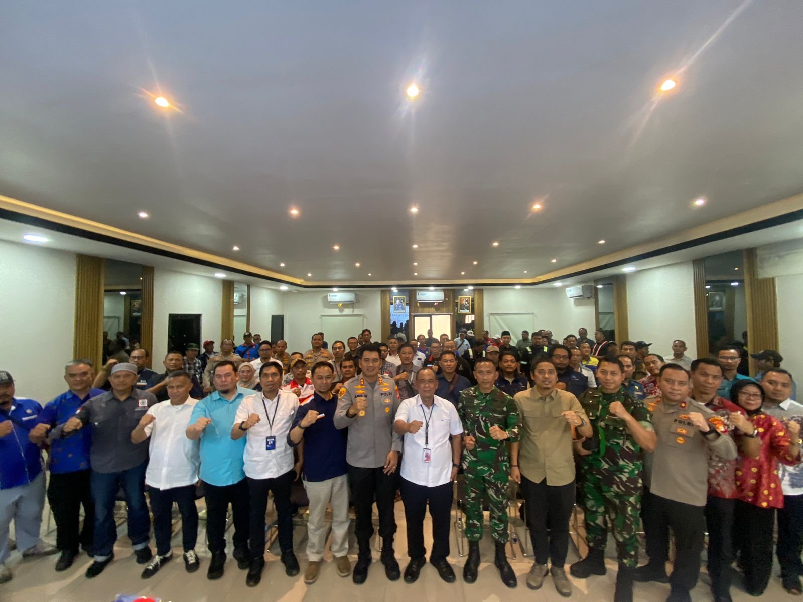 Polres Pelabuhan Tanjung Priok, Gelar Deklarasi Damai Jelang Hari Buruh  
