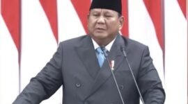 POTRET - Presiden Prabowo Subianto saat memaparkan kerangka ekonomi makro RAPBN 2027. (Foto: Istimewa).