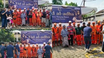 Tebar Manfaat di Hari Raya Idul Adha, BRI Pasar Minggu Kurban Kurban 7 Sapi dan 2 Kambing