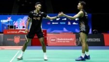 POTRET - pasangan ganda putra, Fajar-Fikri lolos ke Singapore Open 2026. (Foto: Dok.PBSI/Ist).