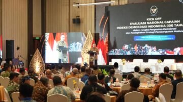 Evaluasi IDI 2025, Wamenko Polkam: Demokrasi Berkualitas Kunci Kemajuan Pembangunan Nasional