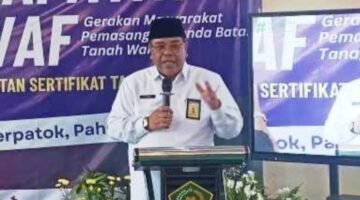 ATR BPN Kabupaten Tangerang Gebrak 29 Kecamatan dengan Gemapatas Tawaf, Legalitas Tanah Wakaf Dipercepat