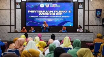 GOW Kota Kediri Gelar Workshop Hidroponik, Dorong Perempuan Mandiri dan Produktif