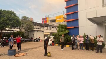 BRI Kanca Serang Gelar Basic Fire and Safety Training serta Pelatihan Penggunaan APAR