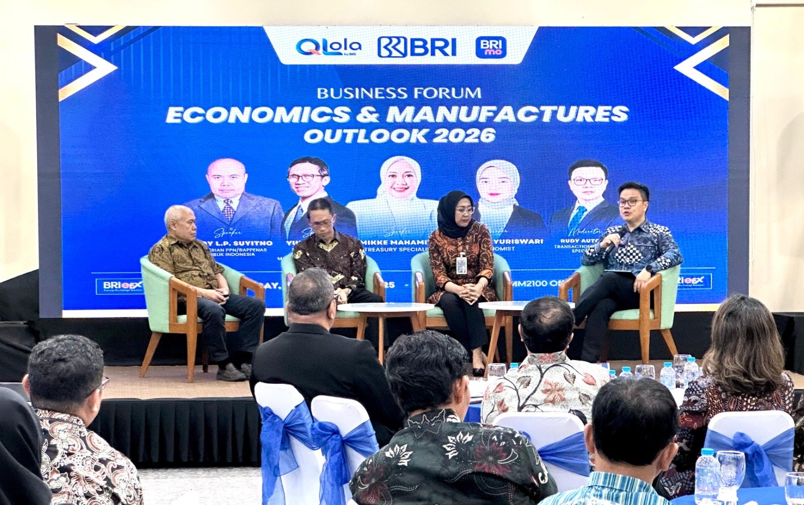 BRI Region 7 Jakarta 2 Dukung Forum Economic & Manufacturing Outlook 2026