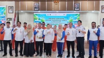 Wabup Tangerang Intan Nurul Hikmah Resmikan Bank Sampah Unit Pemda