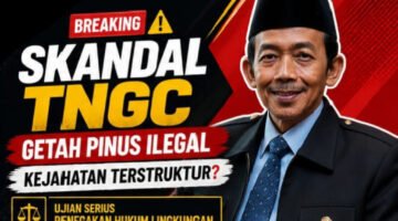Skandal Getah Pinus Ilegal TNGC || Aceng Syamsul Hadie (ASH): Dugaan Kejahatan Terstruktur dan Ujian Serius Penegakan Hukum Lingkungan