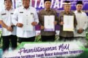 penandatanganan Nota Kesepahaman (MoU) Percepatan Sertifikasi Tanah Wakaf Kabupaten Tangerang. Bertempat di Auditorium Hj. Rumsini, M.Pd YABIKA Rabu (06/04/2026)
