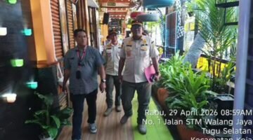 Satpol PP Koja Perkuat Program Sekolah Sahabat, SMK Walang Jaya Jadi Lokasi Pembinaan Disiplin Pelajar