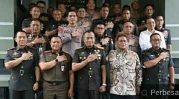 Satpol PP Jakarta Utara Pererat Koordinasi Forkopimda Lewat Coffee Morning di Makorem 052/Wijayakrama