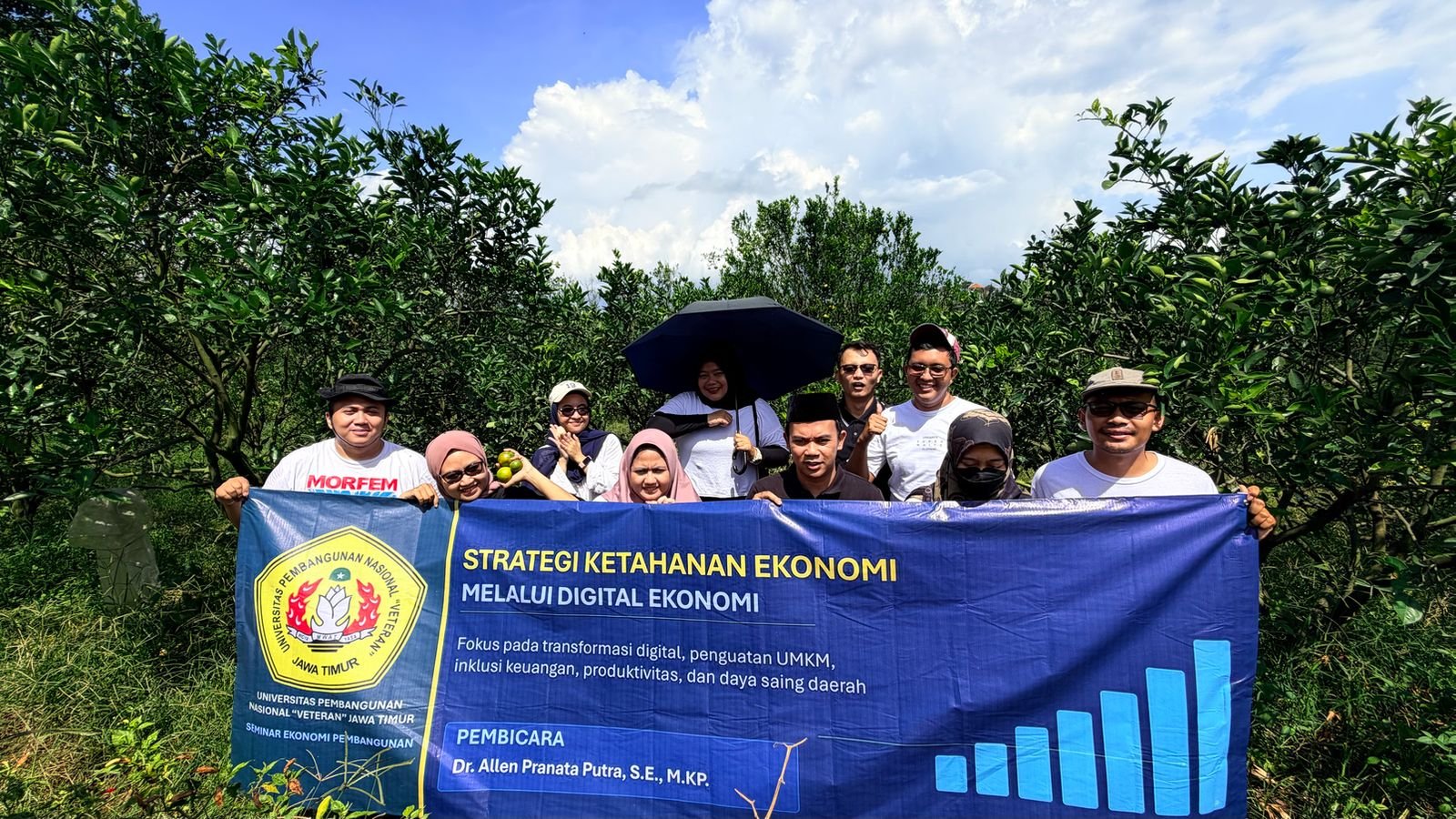 Dosen UPNVJT Gelar Pengabdian Masyarakat di Kebun Jeruk Batu Malang, Dorong Penguatan Agrowisata dan Ekonomi Lokal