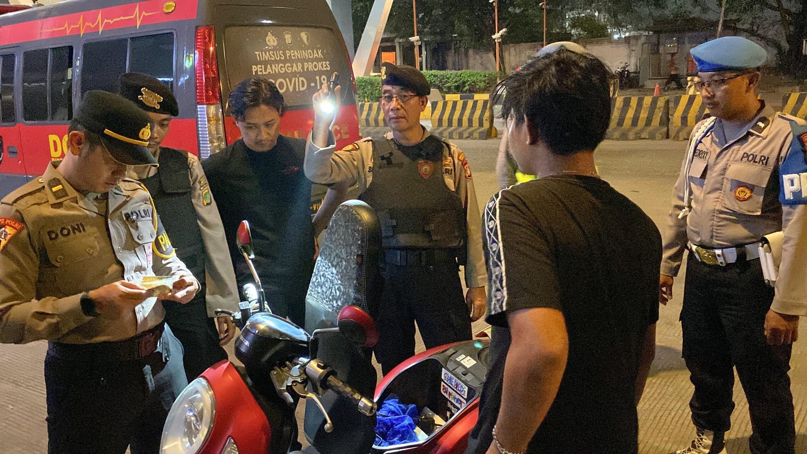 Patroli Cipta Kondisi Polres Pelabuhan Tanjung Priok Antisipasi Gangguan Kamtibmas