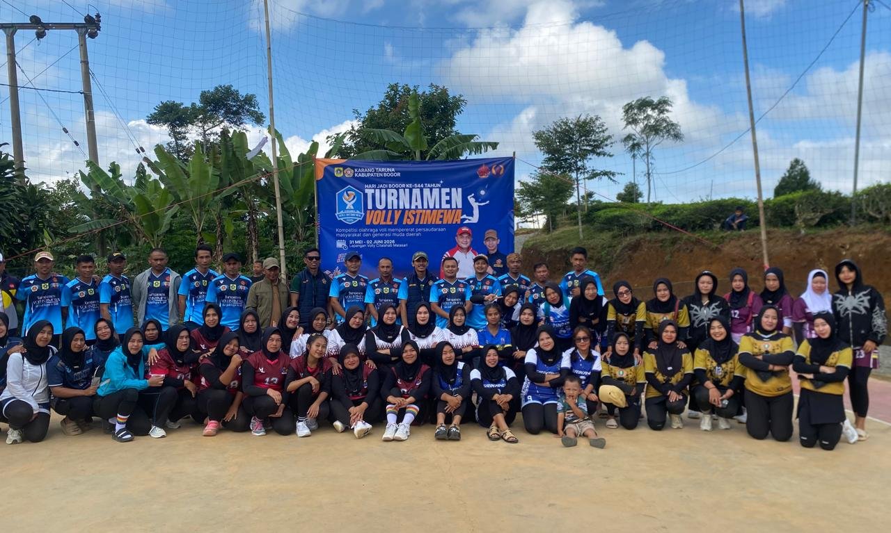 Semarak HJB ke-544, Karang Taruna Bogor Gelar Turnamen Voli Istimewa di Malasari