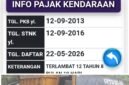Unit kendaraan DLHK Kabupaten Tangerang yang menunggak pajak selama 12tahun