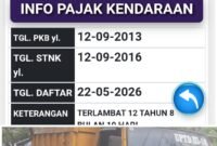 Unit kendaraan DLHK Kabupaten Tangerang yang menunggak pajak selama 12tahun