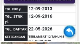 Unit kendaraan DLHK Kabupaten Tangerang yang menunggak pajak selama 12tahun