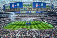 POTRET - stadium di Los Angeles jadi tuan rumah laga pembuka Amerika Serikat di Piala Dunia 2026 mendatang. (Foto: Istimewa).