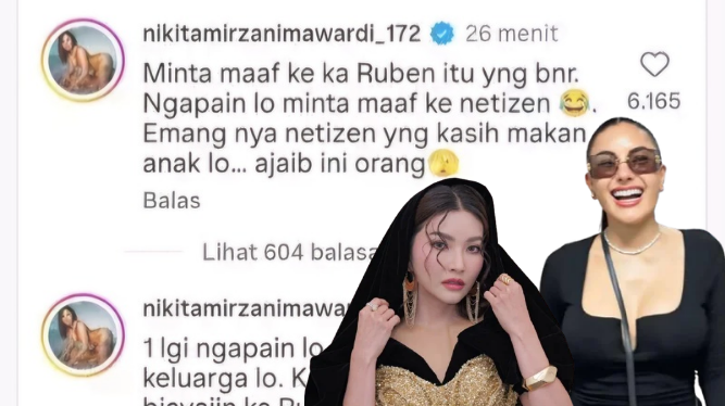 POTRET - video permintaan maaf Sarwendah Tan menuai kritik pedas dari Nikita Mirzani yang menilai permohonan tersebut harus disampaikan langsung kepada Ruben Onsu, melainkan bukan ke netizen. (Foto:  Ilustrasi.Dok. Suara Realitas/Za).
