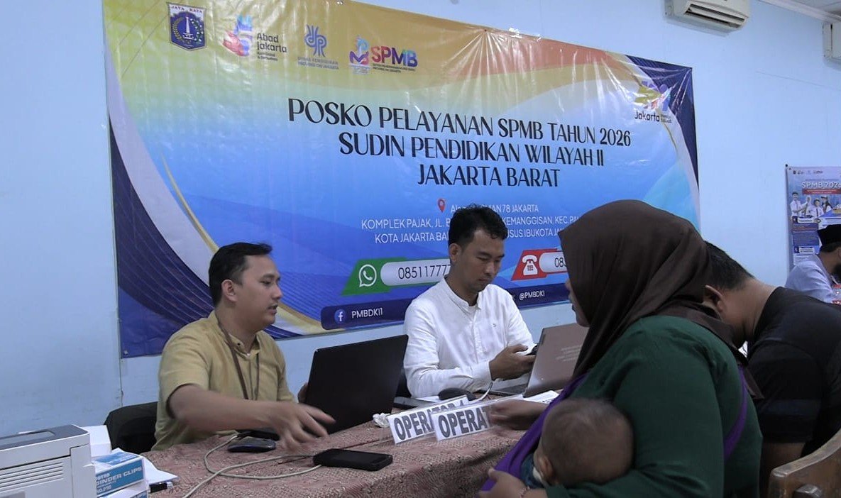 Sudin Pendidikan JB II Buka Posko SPMB 2026 di SMAN 78 Jakarta