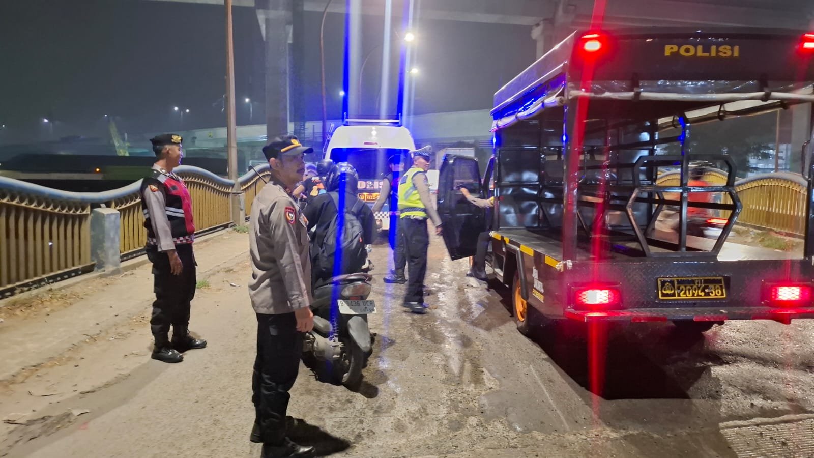 Patroli Malam Cipta Kondisi Polres Pelabuhan Tanjung Priok, Cegah Kamtibmas