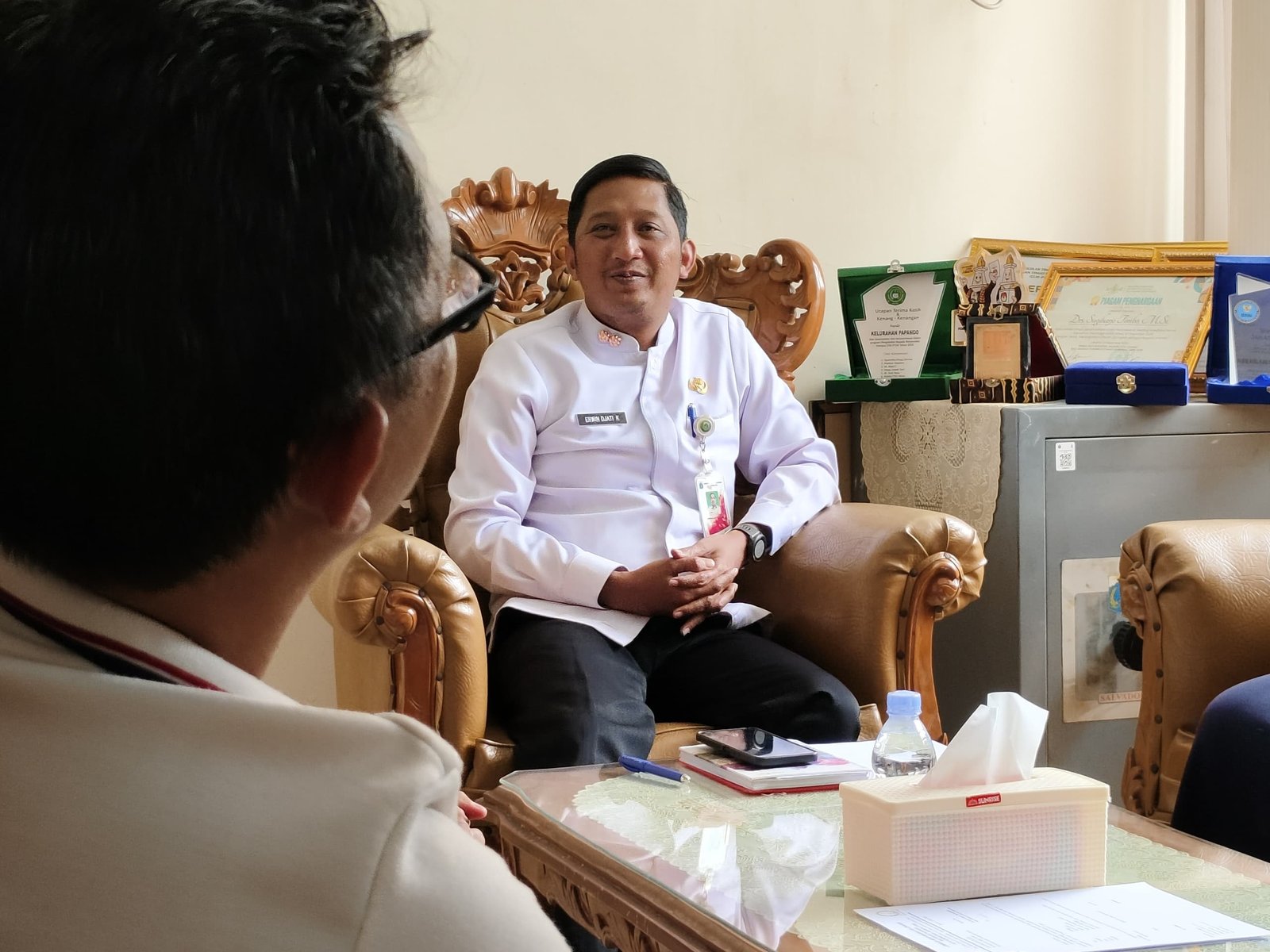 Silaturahmi Kelurahan Papanggo Pererat Sinergi Bersama Media Online