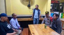 POTRET - polisi menindaklanjuti laporan kehilangan handphone milik warga melalui layanan 110. (Foto: Istimewa).