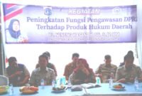 POTRET - Anggota DPRD Komisi D dari Fraksi Demokrat, Neneng Hasanah saat menggelar reses peningkatan fungsi pengawasan legislatif terhadap produk hukum daerah. (Foto: Suara Realitas/Kipray).