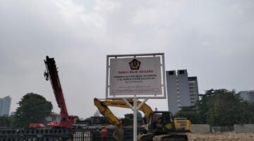Lapangan Padel di Lahan Aset Kemenkeu Kebon Jeruk Diduga Belum Berizin